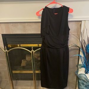 Sleeveless black dress